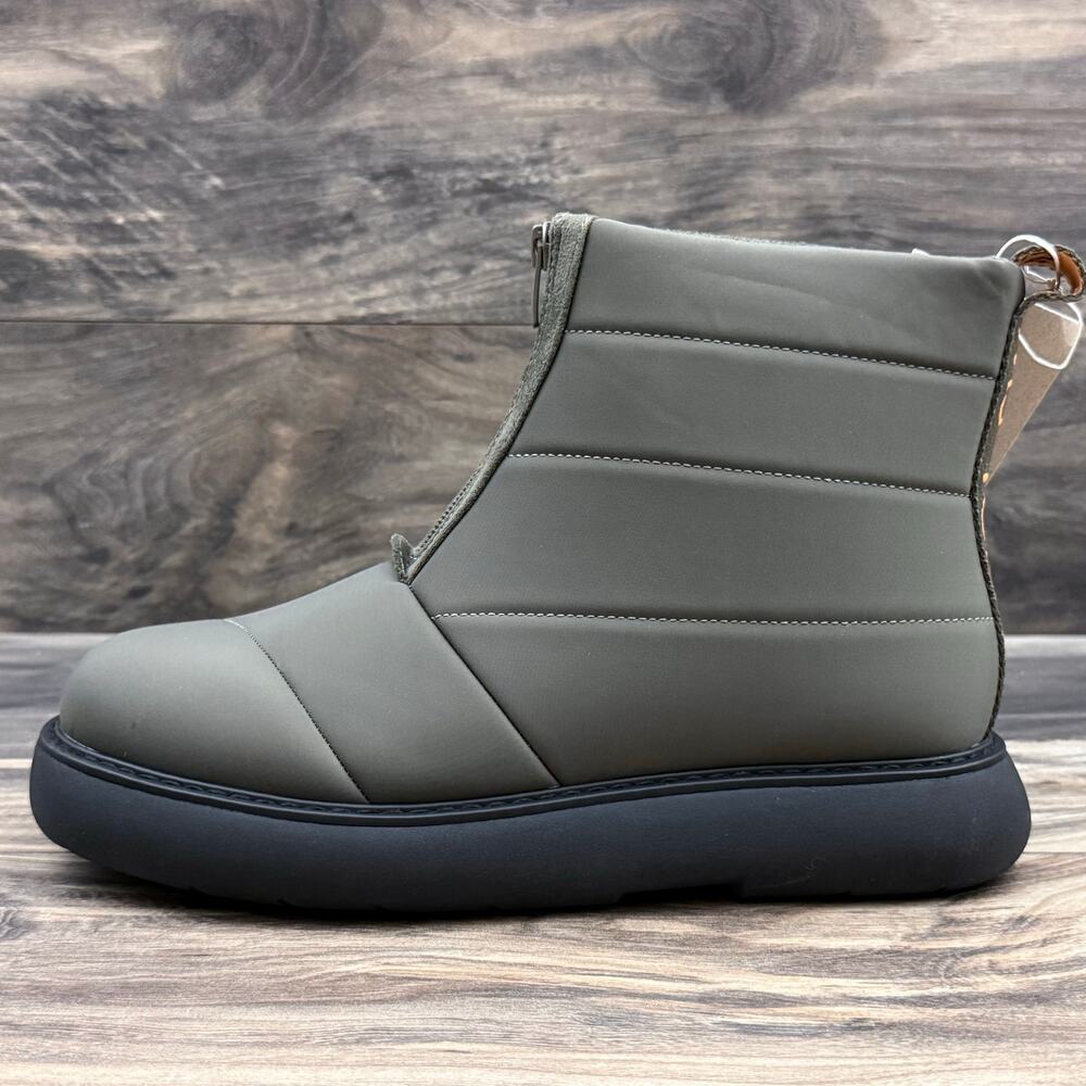 NIB TOMS 9 Alpargata Mallow Puffer Tarmac Olive Repreve Ankle Boots Bootie - Picture 7 of 11